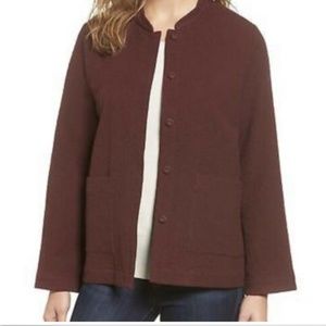 Eileen Fisher Textured Organic cotton Jacket NWT